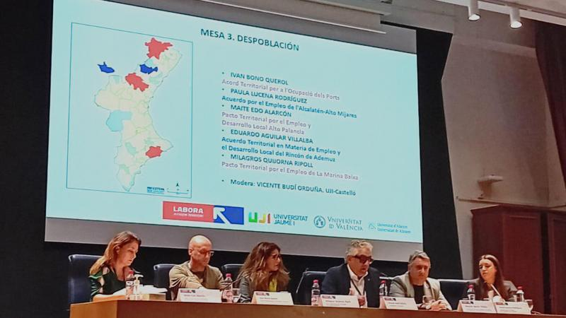 El Pacto por el Empleo de la Marina Baixa participa en una jornada de LABORA sobre políticas de empleo