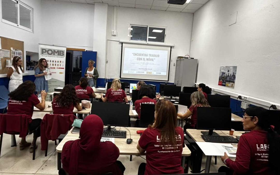 Curso para “encontrar trabajo con el móvil” en la Escuela de Oficios La Nucía