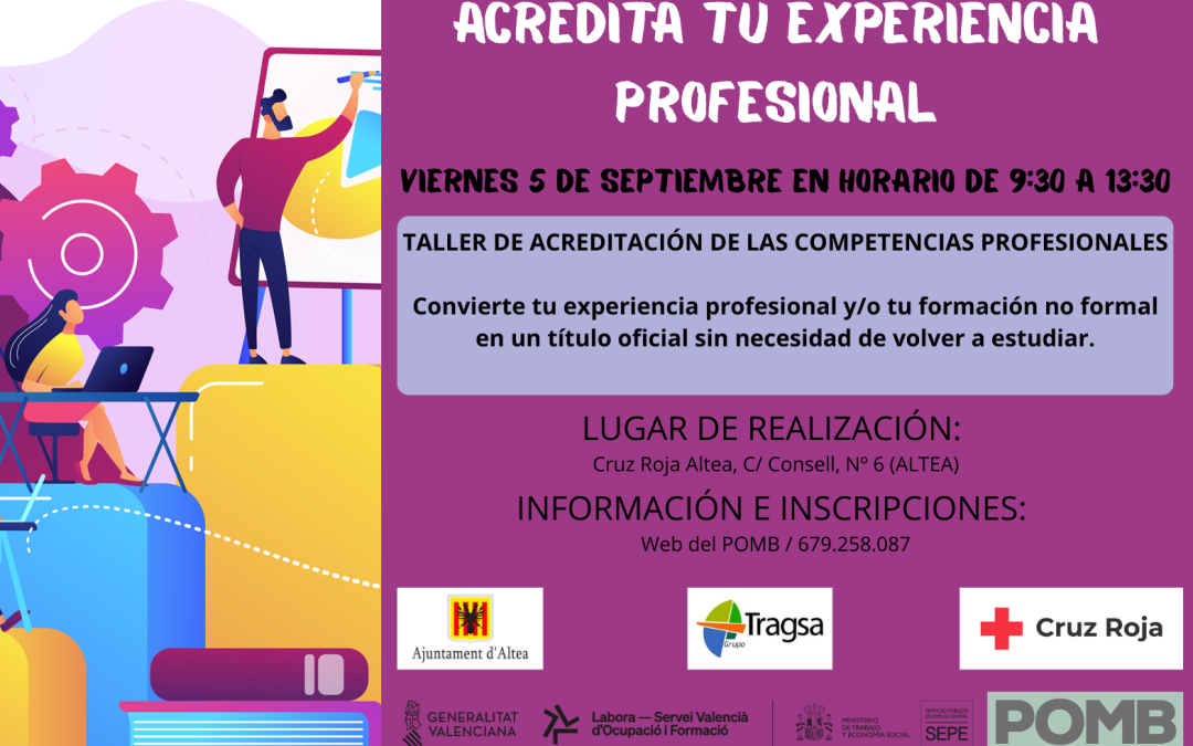 ¿Tienes experiencia laboral pero sin título? Acredítala oficialmente 