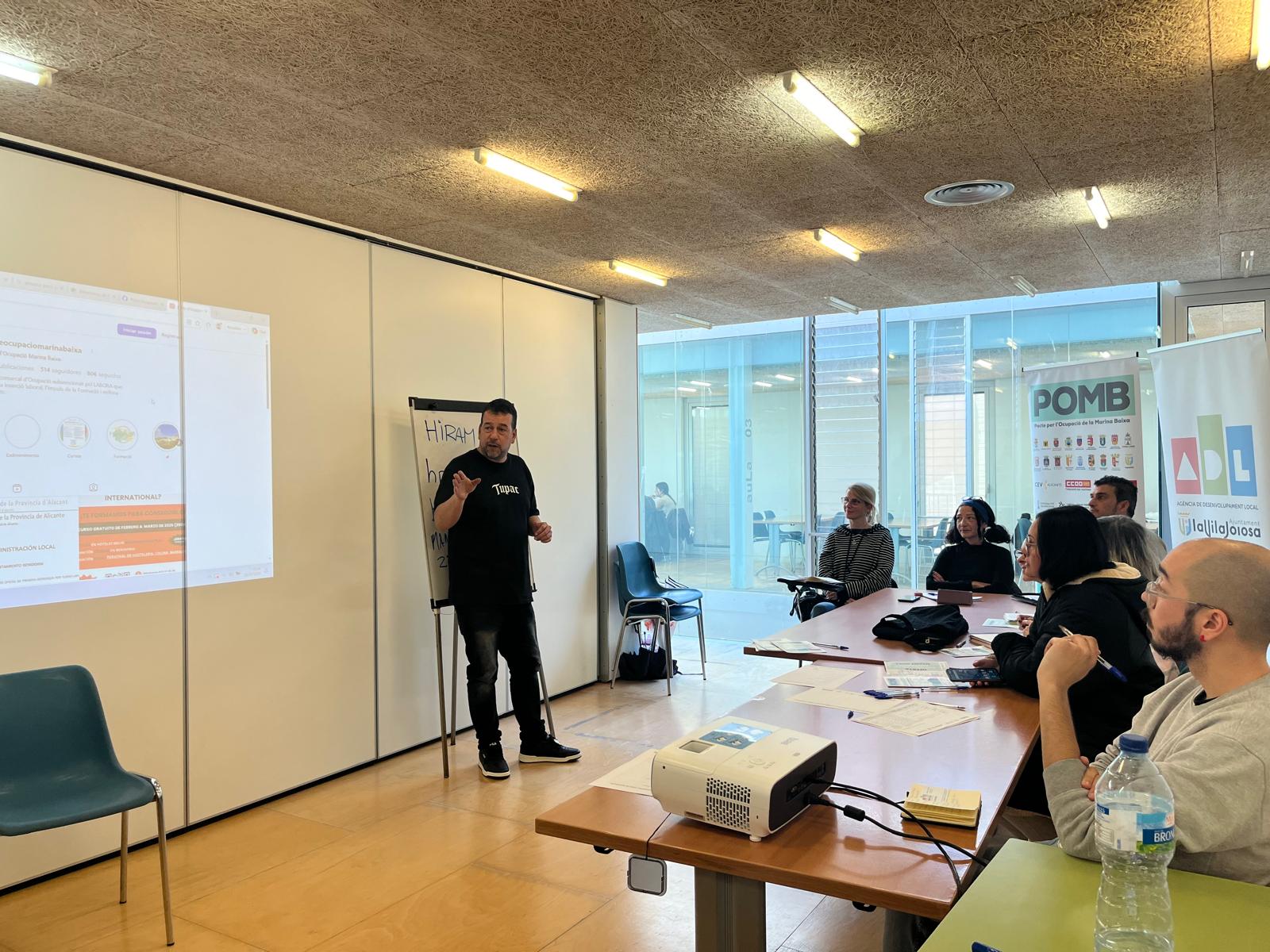 El Taller de Autocandidatura en La Vila Joiosa fue un éxito