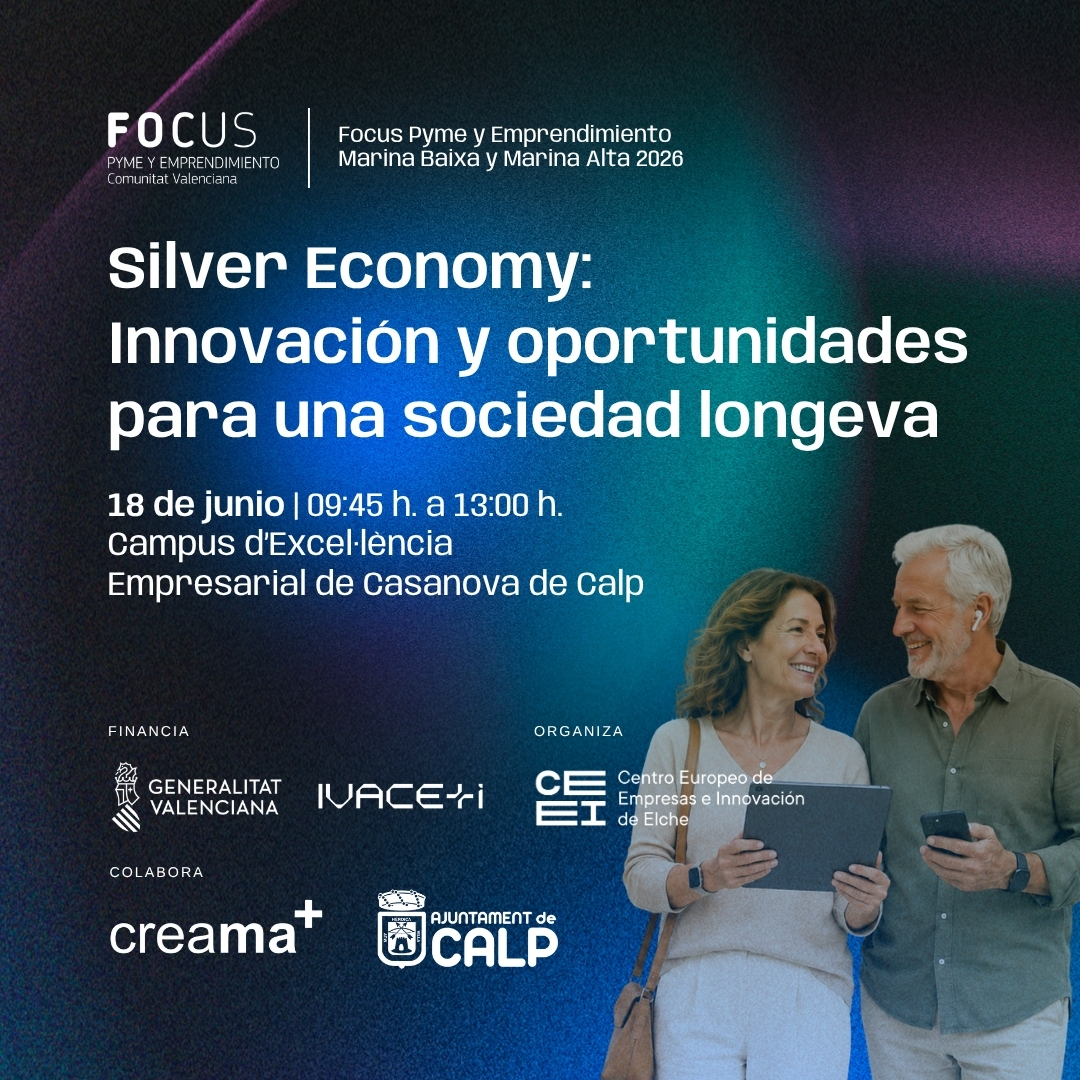 Silver Economy y sus oportunidades de negocio: apúntate ya a esta jornada empresarial en Calp